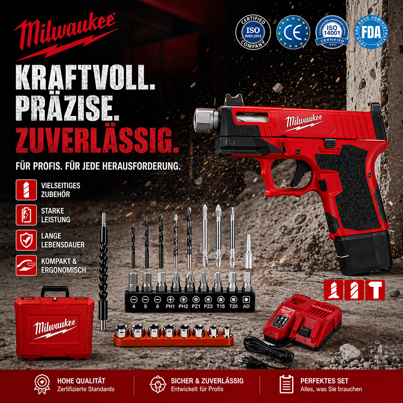 🚛Milwaukee Jubiläums-Edition Akkuschrauber