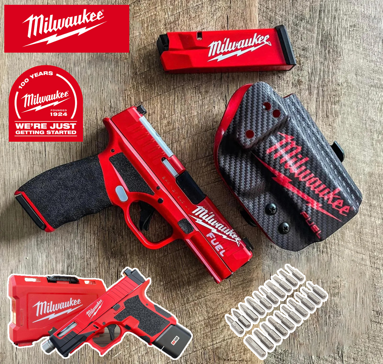 Milwaukee Speciale Collectie-Edition Elektrischer Schraubenzieher