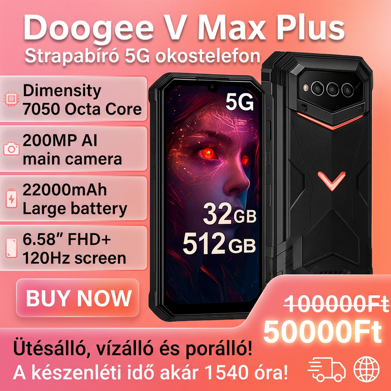 🎉Strapabíró 5G okostelefon, globális verzió✅