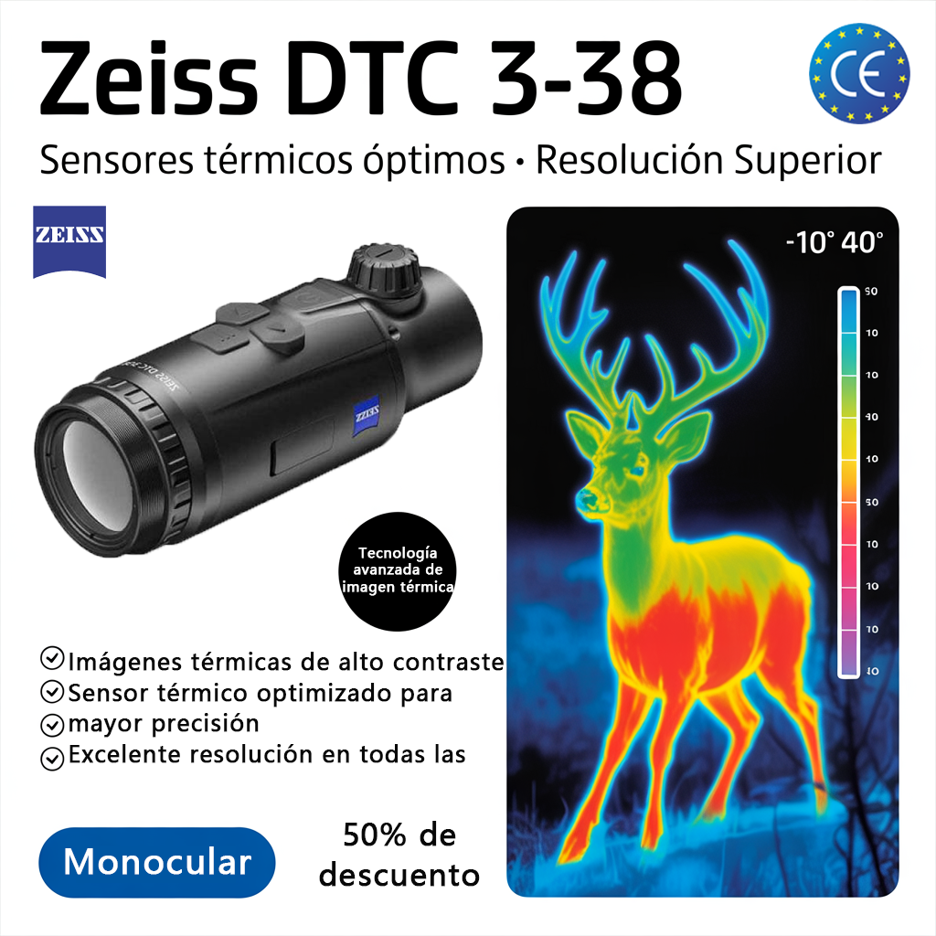 🔥【175.º aniversario】Terreno de caza: Monocular de caza con imágenes térmicas