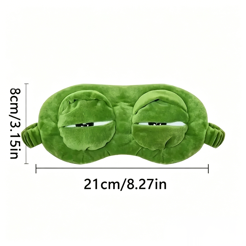 Cute 3D Frog Sleep Eye Mask
