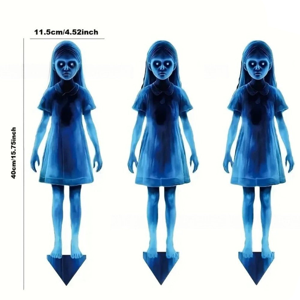 Girl Ghost Courtyard Decoration for Halloween