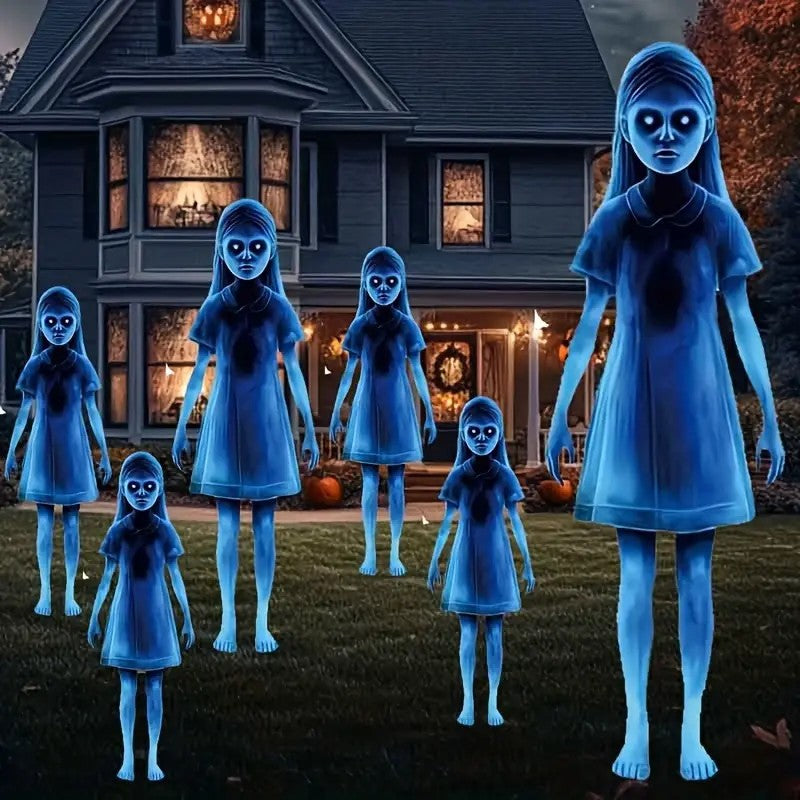 Girl Ghost Courtyard Decoration for Halloween