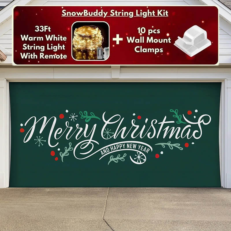 Merry Christmas Garage Door Covers F583