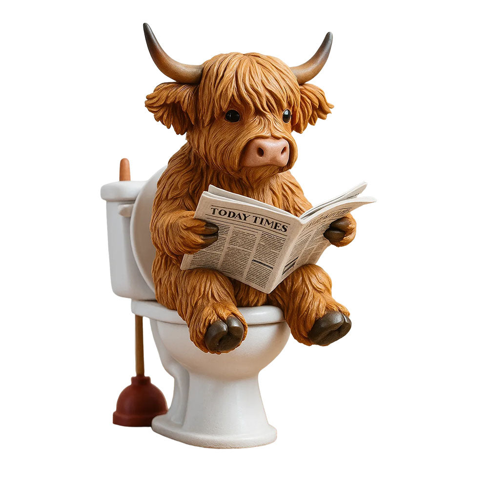 Highland Cow Advent Calendar 2025 - Highland Cow Doll (24Pcs)