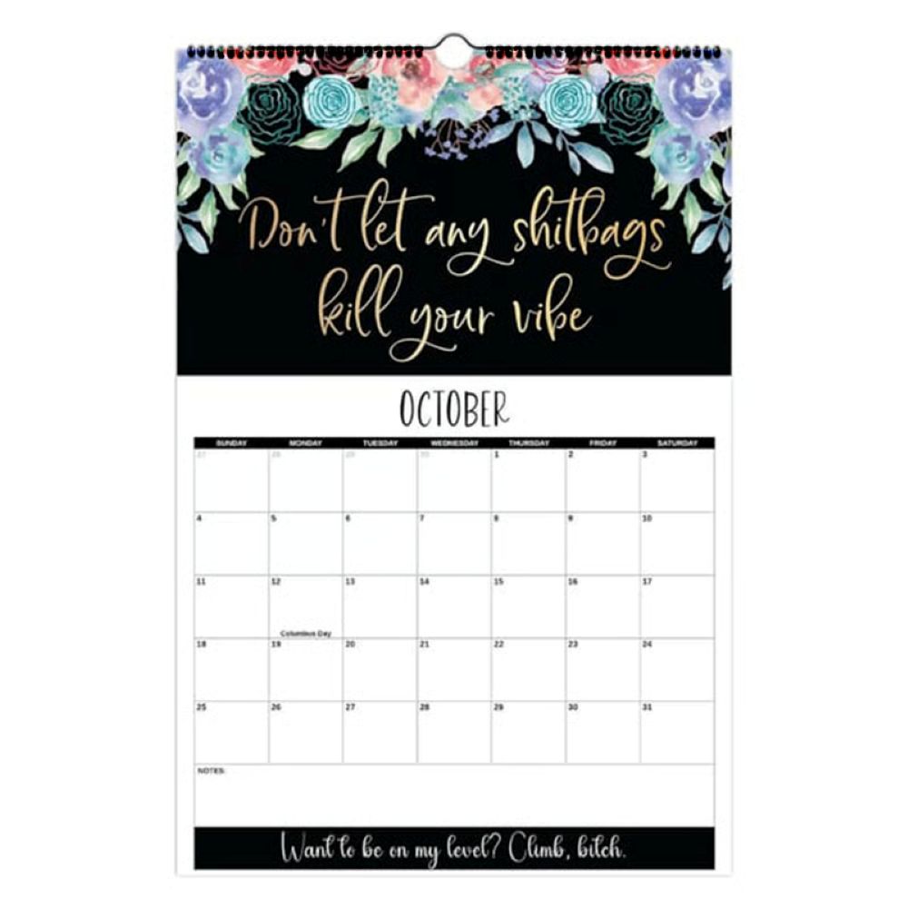 Here We F*cking Go Again: 2026 Swear Calendar for Tired-Ass Women