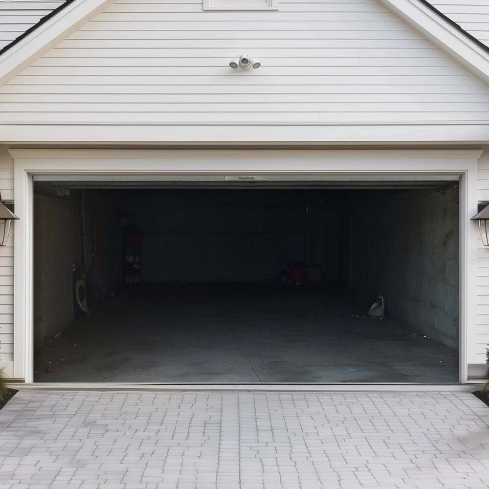 Empty Garage Halloween Garage Door Covers D462