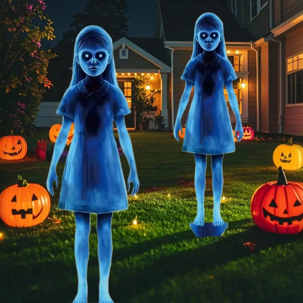 Girl Ghost Courtyard Decoration for Halloween
