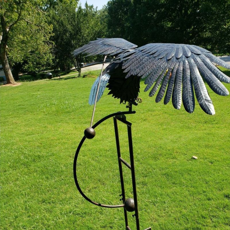 Flying Eagle Garden Stake