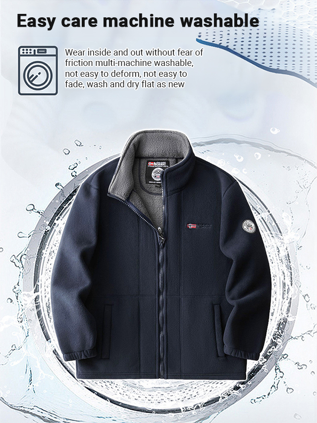 ArcticWarm™ Norwegian double-faced wool jacket—stay warm even at -40°C!