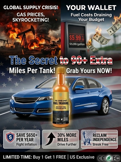 The Secret to Beating Skyrocketing Gas Prices: Racing-Grade "Ultimate MPG Booster