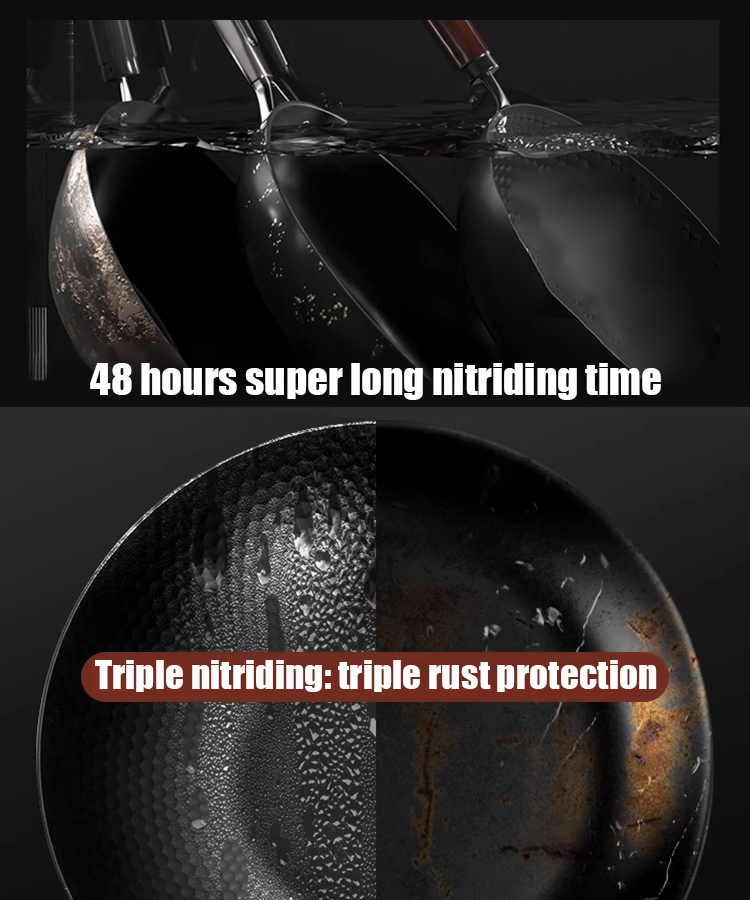 [No rust and no sticking for 100 years] 🔥Iron replenishing non stick iron pot