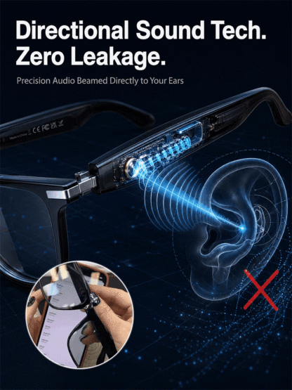 👓 Smart Auto-Focus & Tint Glasses: AI Translation, AR Nav & Carbon Fiber 4K Camera