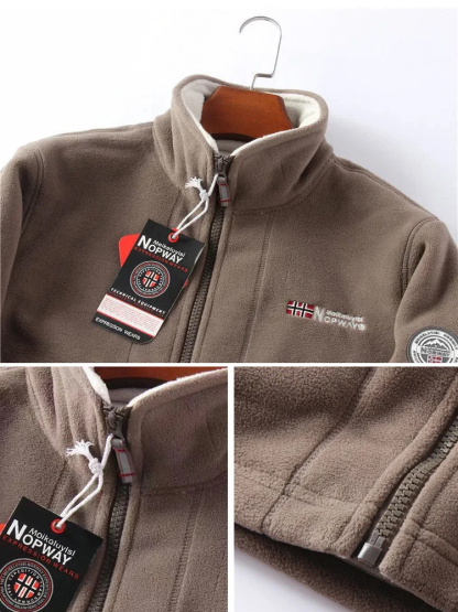 ArcticWarm™ Norwegian double-faced wool jacket—stay warm even at -40°C!