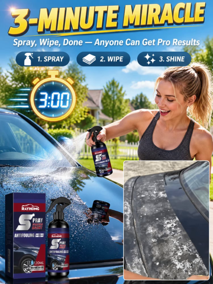 ShieldGuard™ German Nano Mirror Coating Spray | Spray & Wipe to Like-New – Showroom Mirror Shine, Zero Buffing!