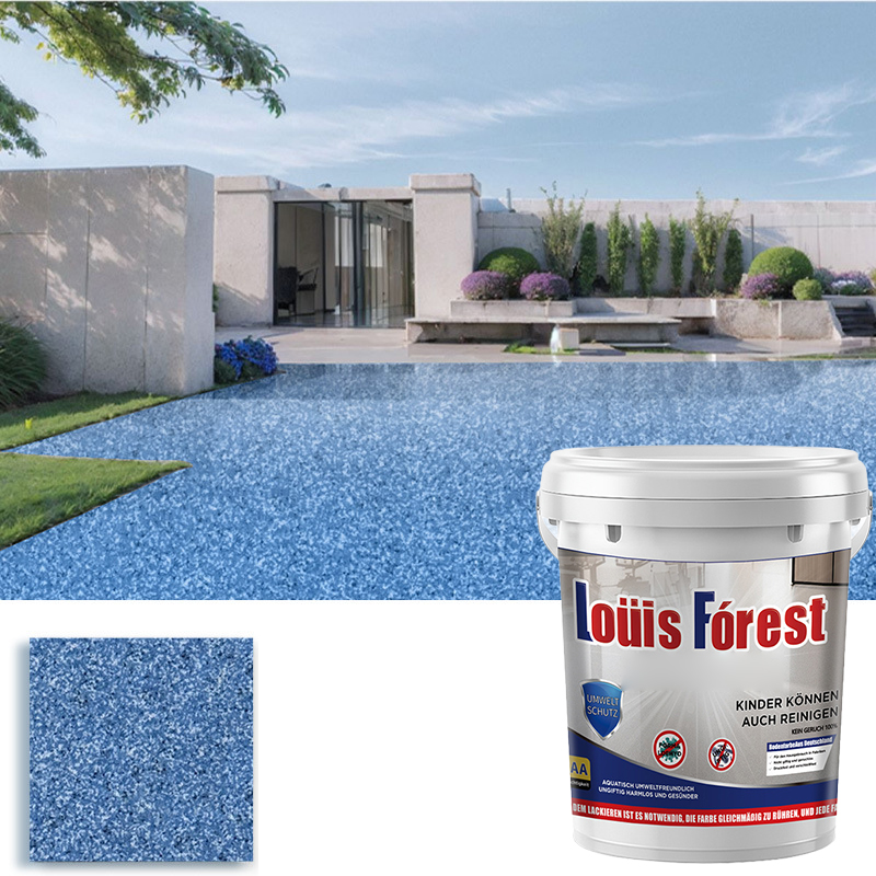 【Crystal Marble Finish】 Professional DIY Epoxy Sand Floor Paint | German-Grade Self-Leveling, Industrial Toughness