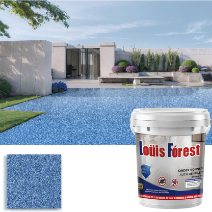 【Crystal Marble Finish】 Professional DIY Epoxy Sand Floor Paint | German-Grade Self-Leveling, Industrial Toughness