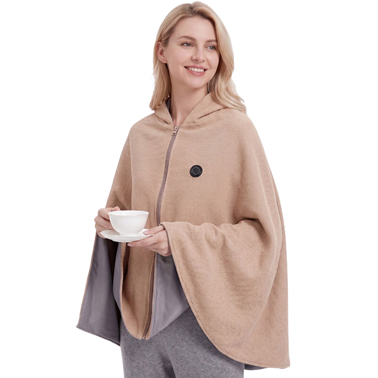 [German Quality] Next-Gen Graphene 3-Second Fast-Heat Cashmere Shawl Blanket | Your Portable Heater & Outdoor Essential