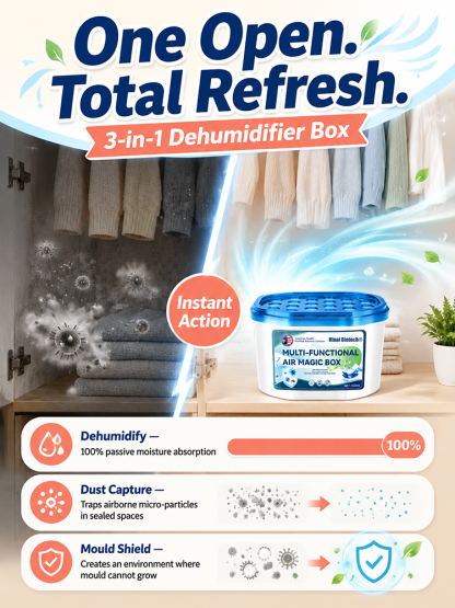 MIT Tech Ends Dusting Forever | Lifetime Filterless Dust Eliminator (Today Only: Buy 1 Get 1 Free)