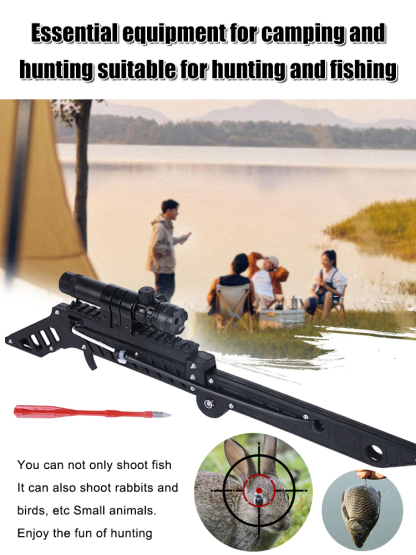 Sniper-level accuracy at 100 meters! Laser-guided slingshot.✅ 100% quality guaranteed • 100% legal • Buy with confidence.