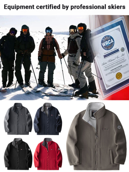 ArcticWarm™ Norwegian double-faced wool jacket—stay warm even at -40°C!