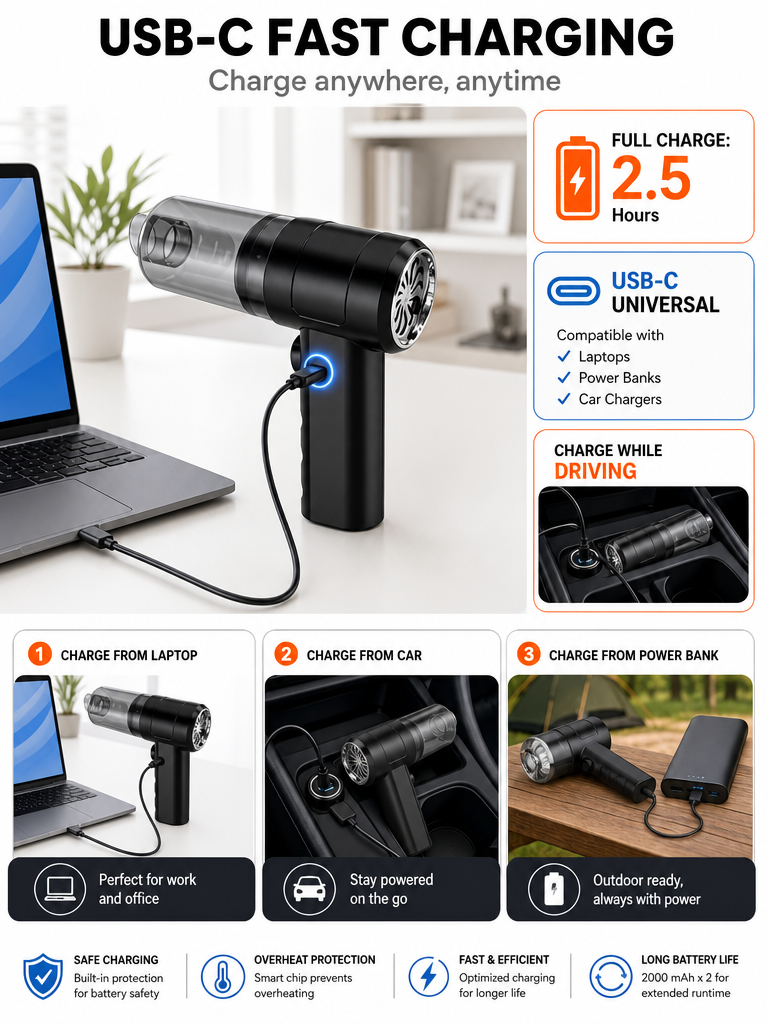 Four-in-one fully automatic vacuum cleaner