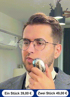 Tragbarer elektrischer Mini-Rasierer