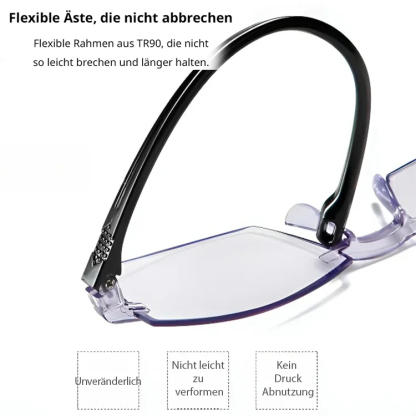 Intelligente Zoom-Anti-Blaulicht-Lesebrille