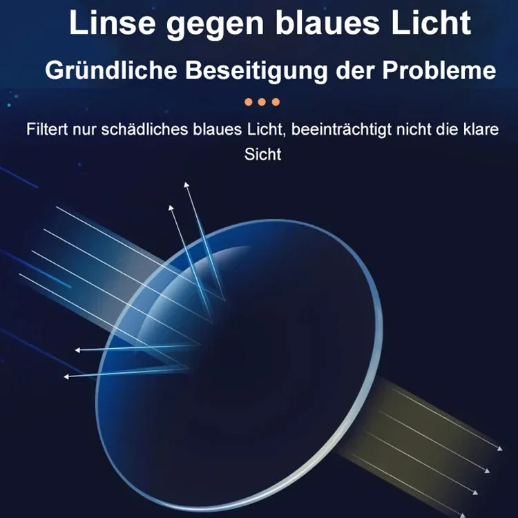 Intelligente Zoom-Anti-Blaulicht-Lesebrille