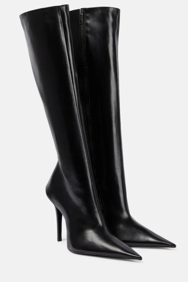 Knee High Boots Women Pointed Toe Tall Boots