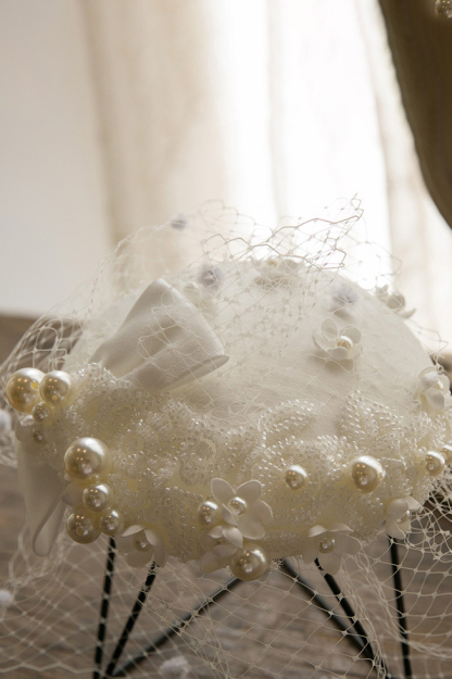 Hat Fascinator Headband Imitation Pear Top Hat for Derby Tea Party