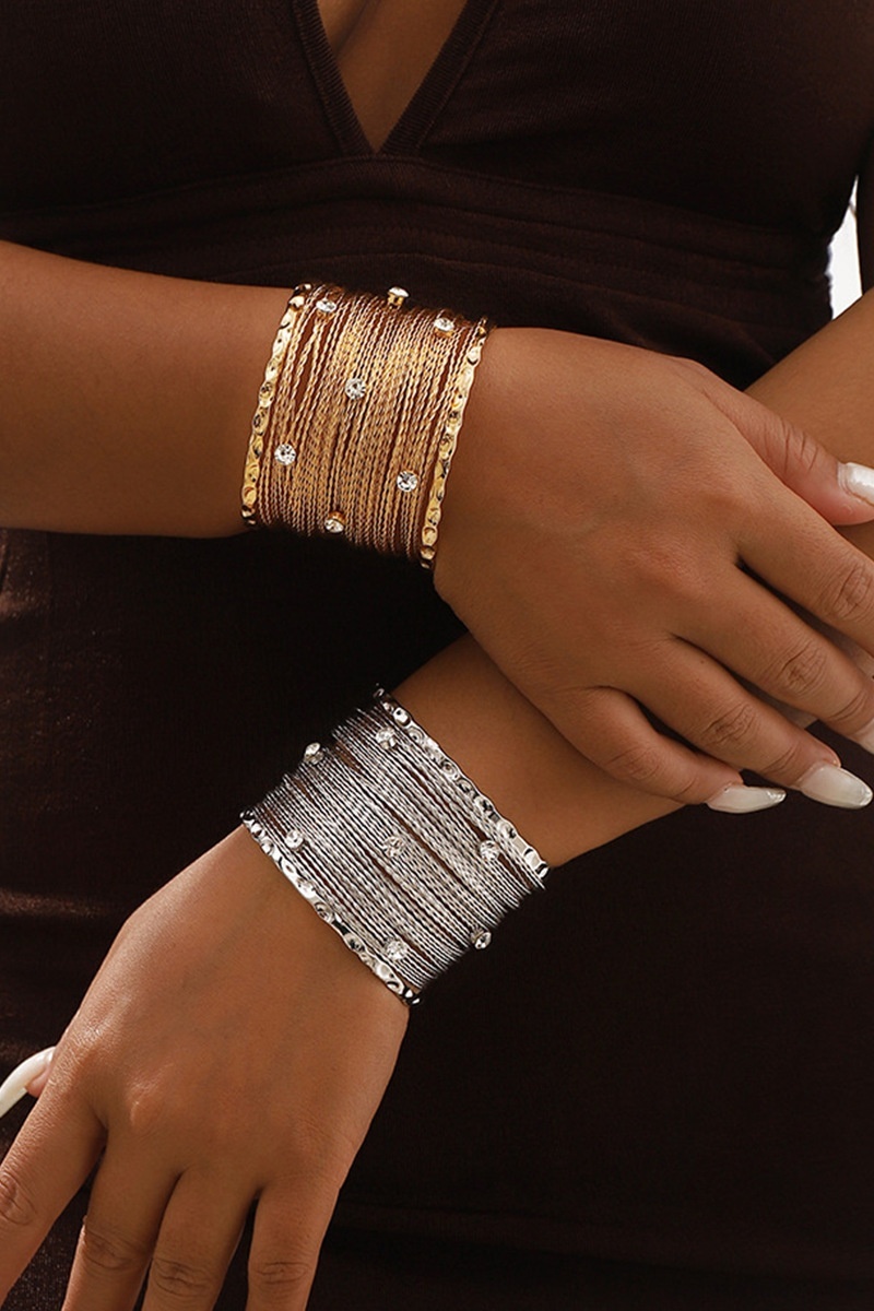 Punk Geometry Alloy Bracelets & Bangles