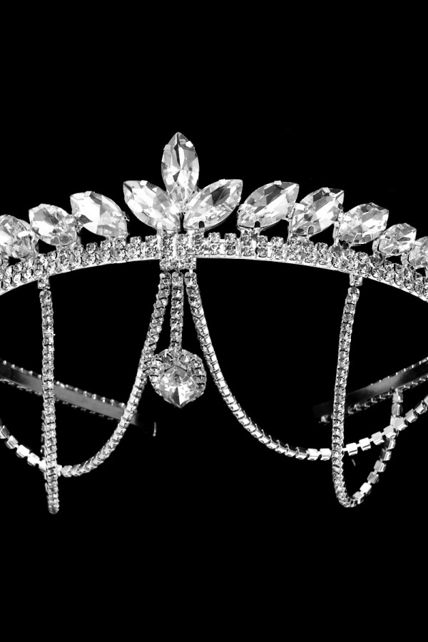 Bridal Rhinestones Crown Wedding Hair Accessories
