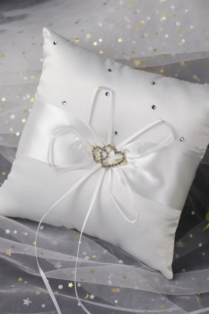Wedding Ring Pillow Ring Bearer Cushion for Wedding Party