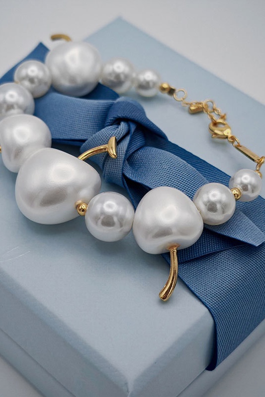 Bride Bracelet Imitation Pear For Weeding