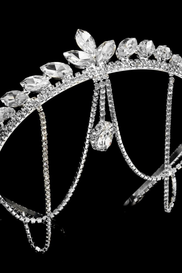 Bridal Rhinestones Crown Wedding Hair Accessories