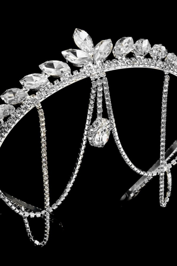 Bridal Rhinestones Crown Wedding Hair Accessories