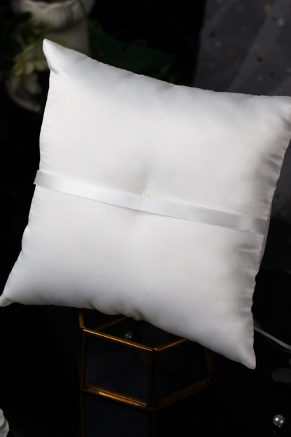 Wedding Ring Pillow Ring Bearer Cushion for Wedding Party