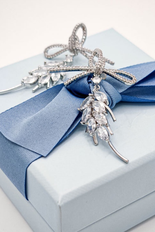 Bride Earrings Bride Ear of Wheat Earrings For Outfit Bride