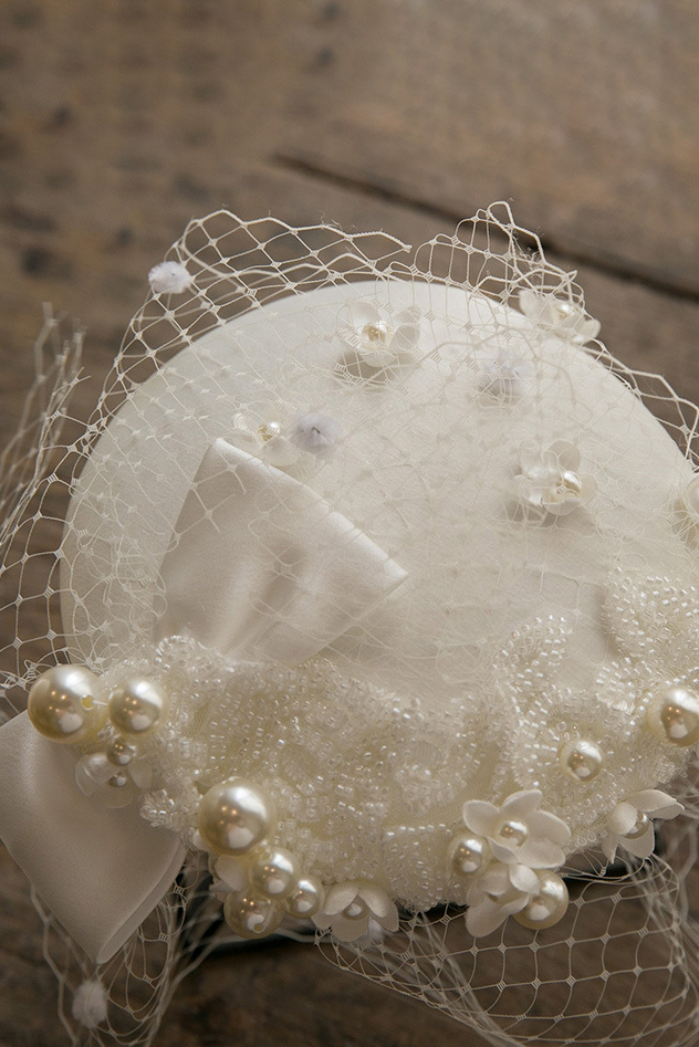 Hat Fascinator Headband Imitation Pear Top Hat for Derby Tea Party