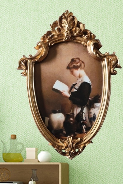 Vintage Photo Frame Retro Home Art Frame Hanging Painting