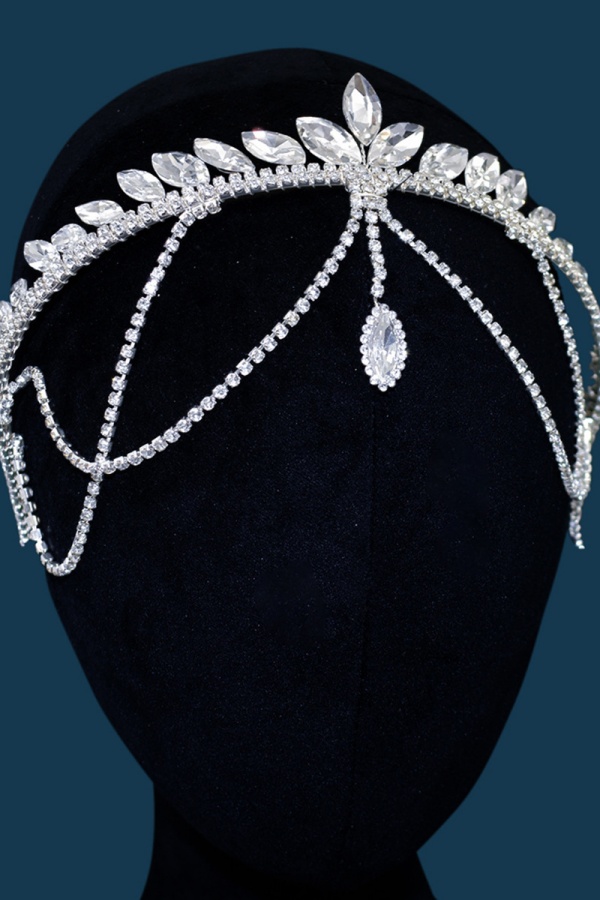 Bridal Rhinestones Crown Wedding Hair Accessories