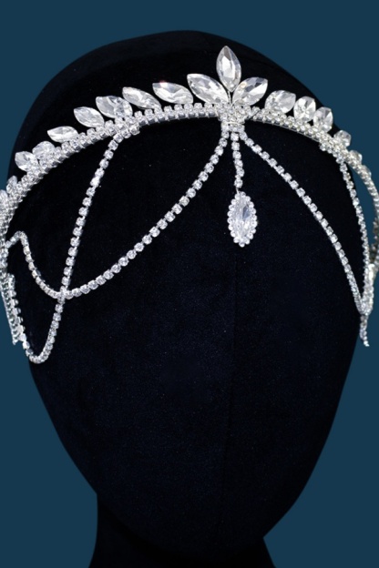 Bridal Rhinestones Crown Wedding Hair Accessories