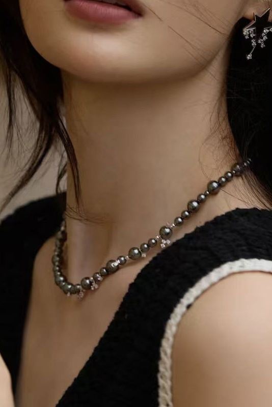 Bride Necklace Choker Imitation Pear For Weeding