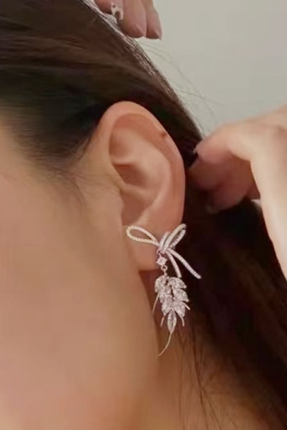 Bride Earrings Bride Ear of Wheat Earrings For Outfit Bride