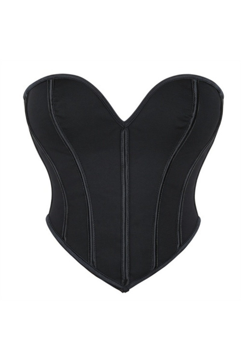 Party Shapewear Rose Corset Trim Boned 