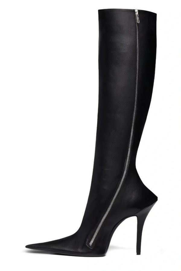 Knee High Boots Women Pointed Toe Tall Boots
