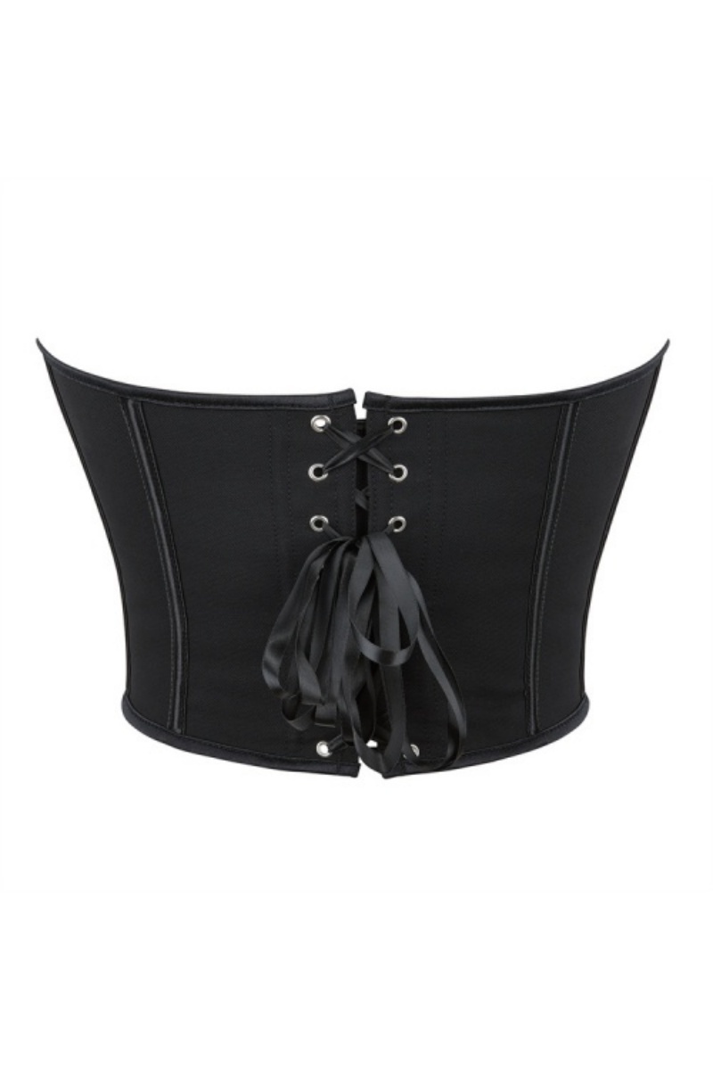 Party Shapewear Rose Corset Trim Boned 