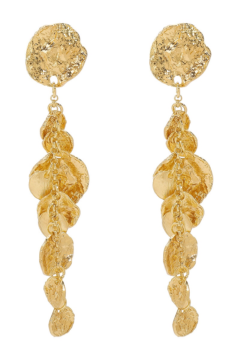 Golden Geometry Earrings 