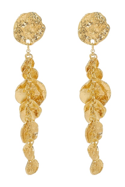 Golden Geometry Earrings 